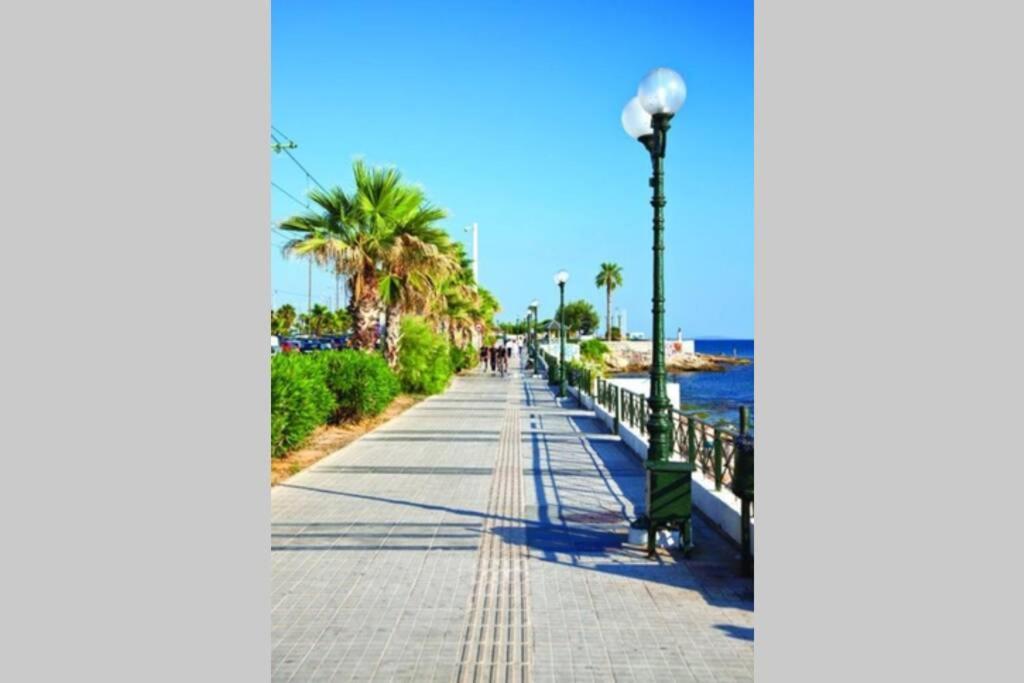 Ecostay-Serenity,Business Class Apartment By The Sea In Alimos Kalamaki Atene Esterno foto